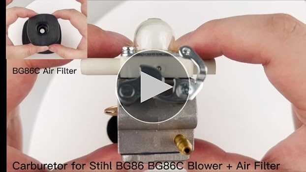 stihl bg 86 c parts diagram