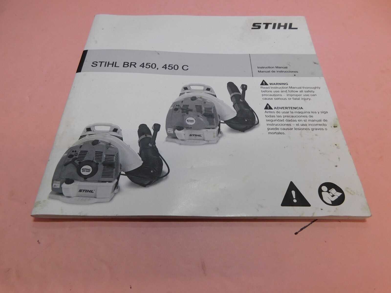 stihl br 450 c parts diagram