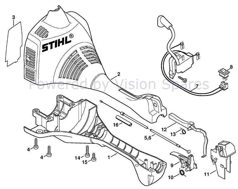 stihl fs 55 rz parts diagram