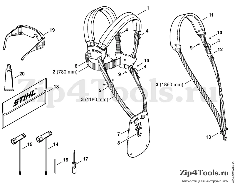 stihl fs250 parts diagram