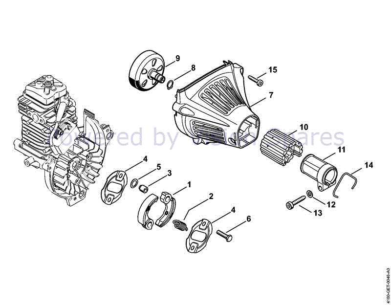 stihl km 131 parts diagram