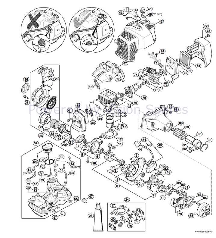 stihl km 55 rc parts diagram