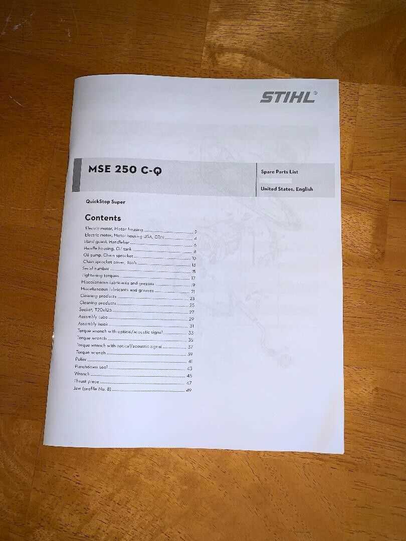 stihl ms 250 c parts diagram