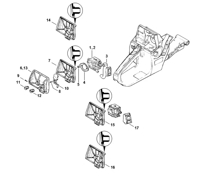 stihl ms 260 parts diagram