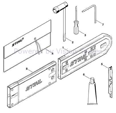 stihl ms 310 chainsaw parts diagram