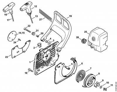 stihl ms 462 parts diagram