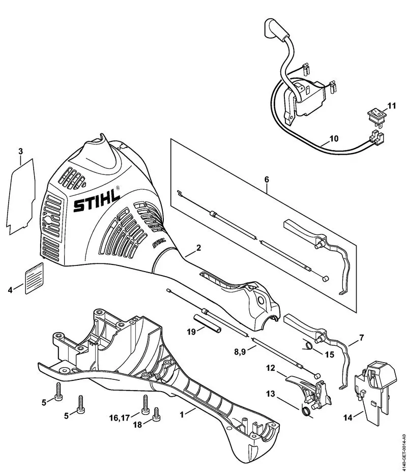 stihl parts diagrams