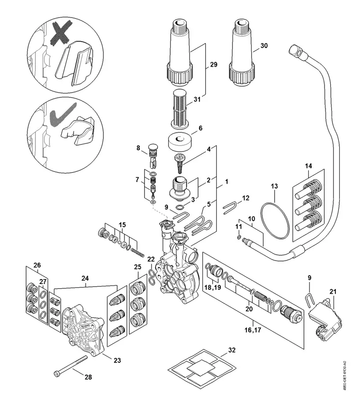 stihl re 129 plus parts diagram