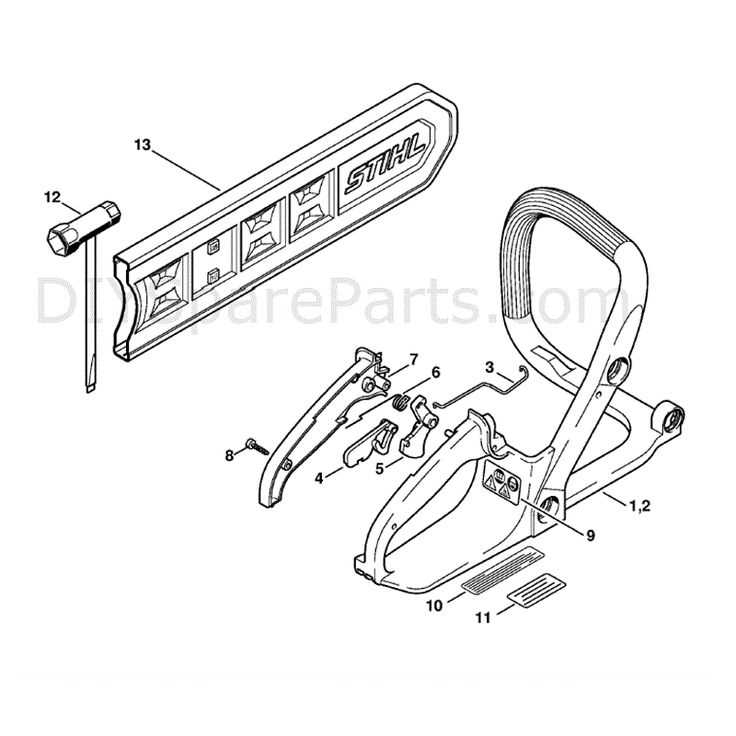 stihl spare parts diagrams