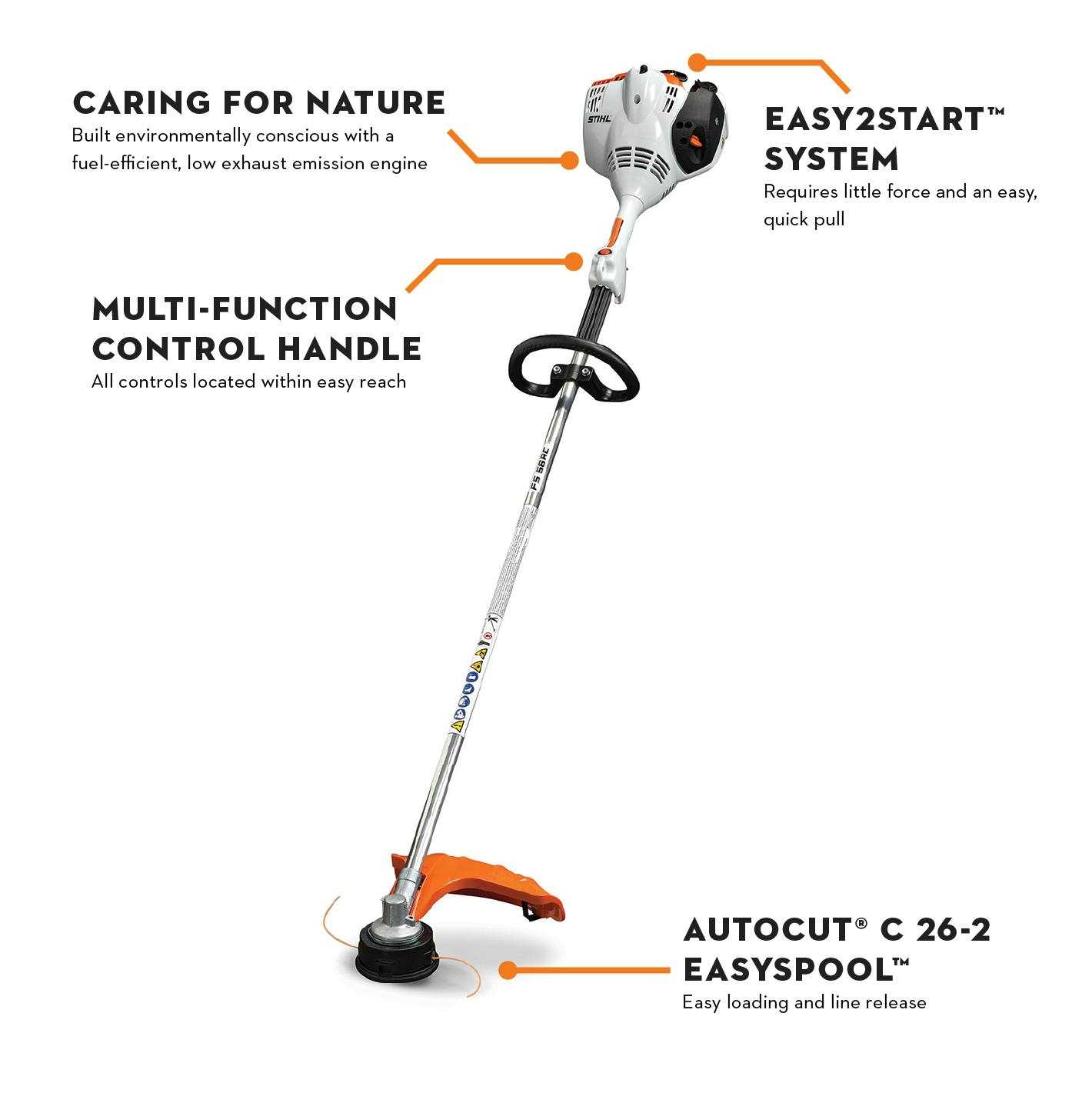 stihl string trimmer parts diagram