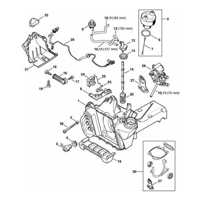 stihl ts 440 parts diagram