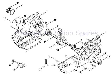 stihl ts350 parts diagram