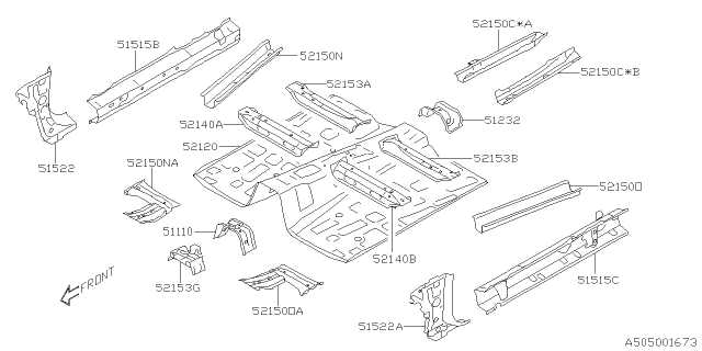 subaru ascent parts diagram