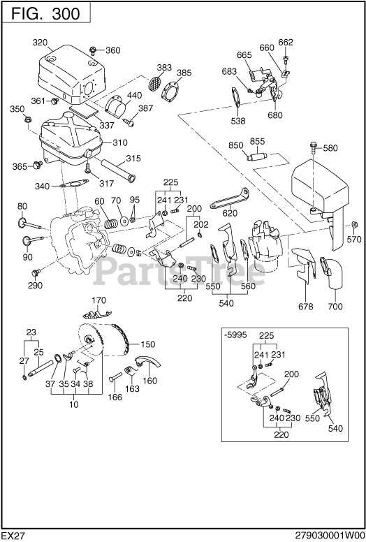 subaru engine parts diagram