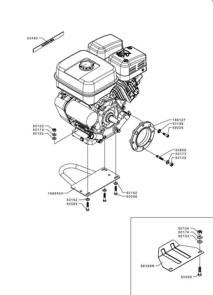 subaru engine parts diagram