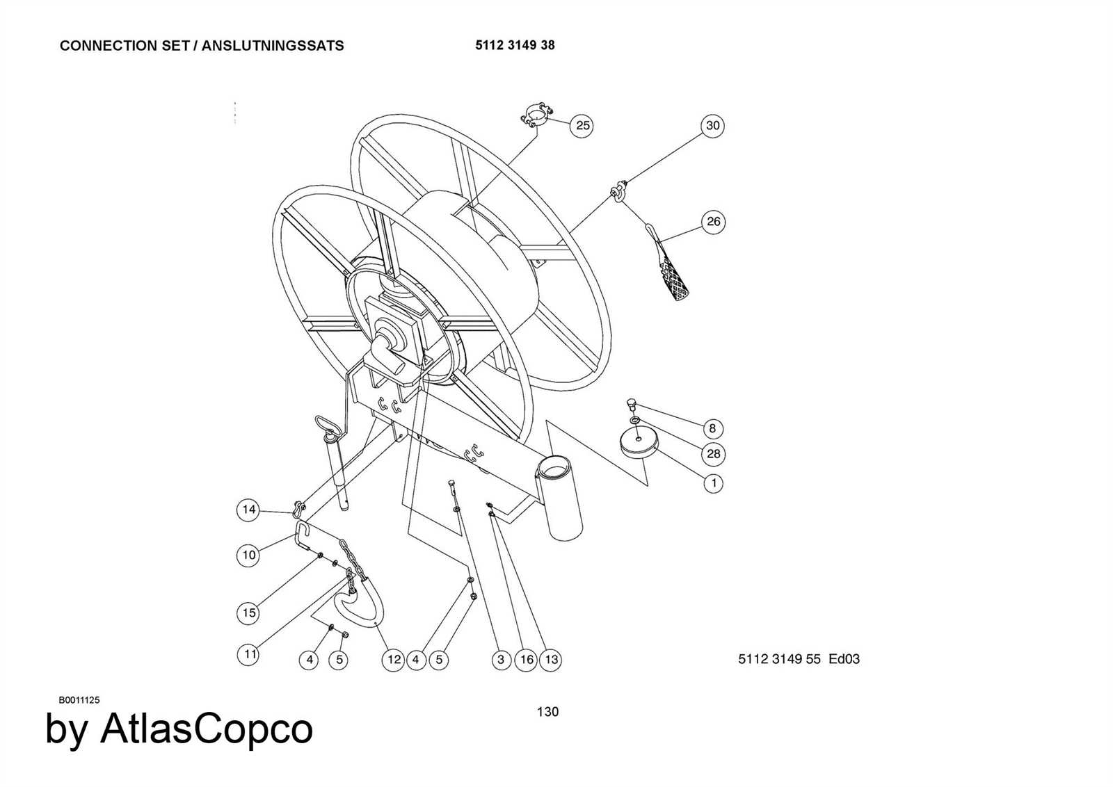 suncast hose reel parts diagram