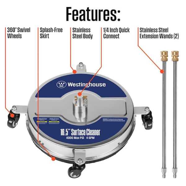 surface cleaner parts diagram