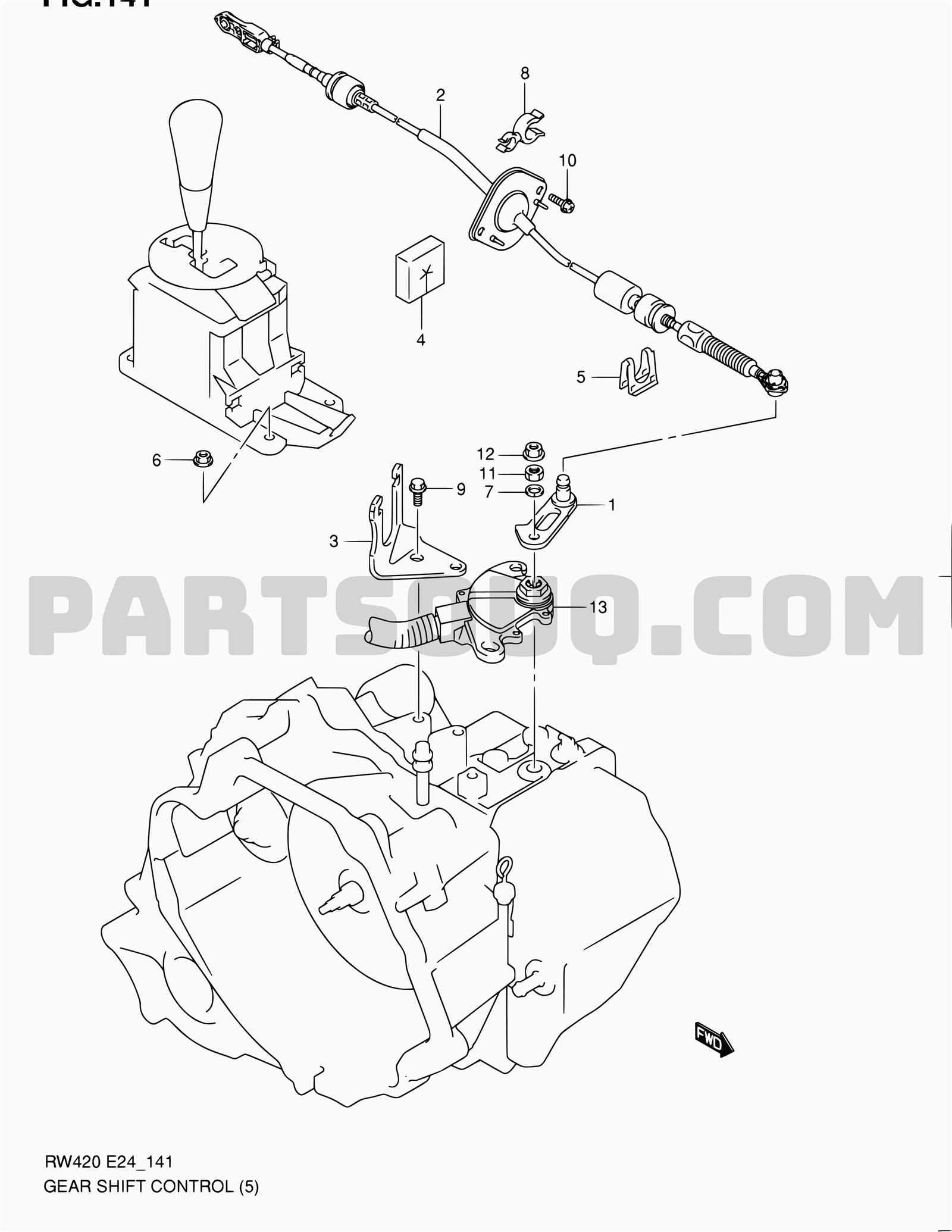 suzuki sx4 parts diagram