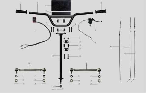 taotao 125cc atv parts diagram