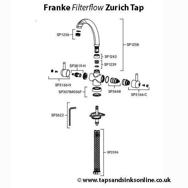 tap parts diagram