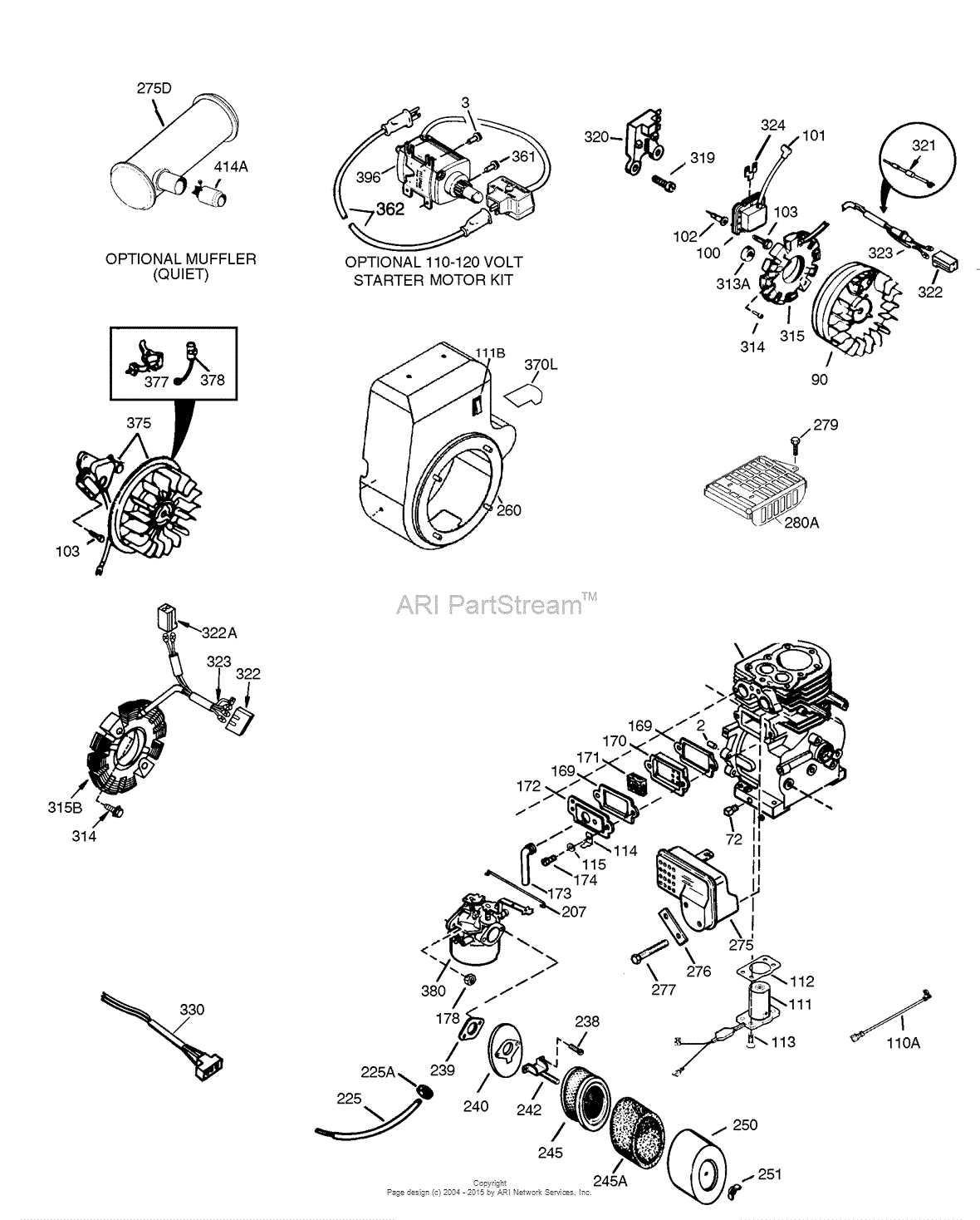 tecumseh 10 hp parts diagram