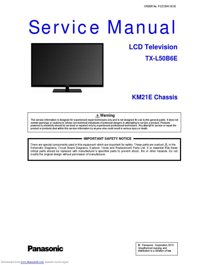 television parts diagram
