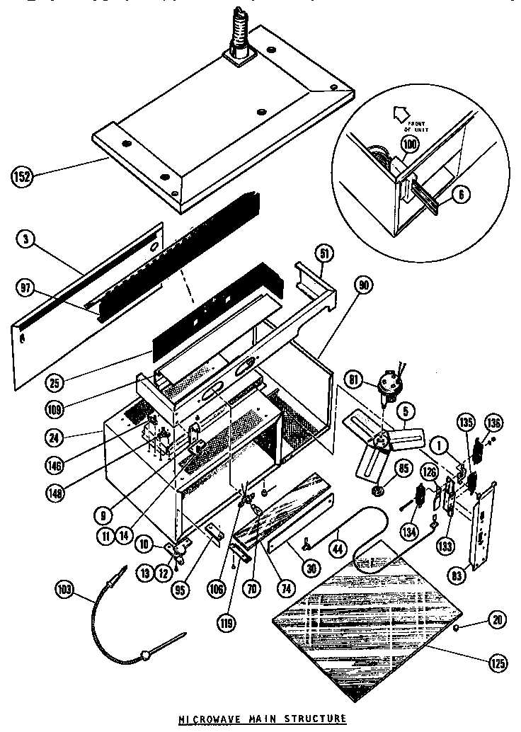 thermador dishwasher parts diagram