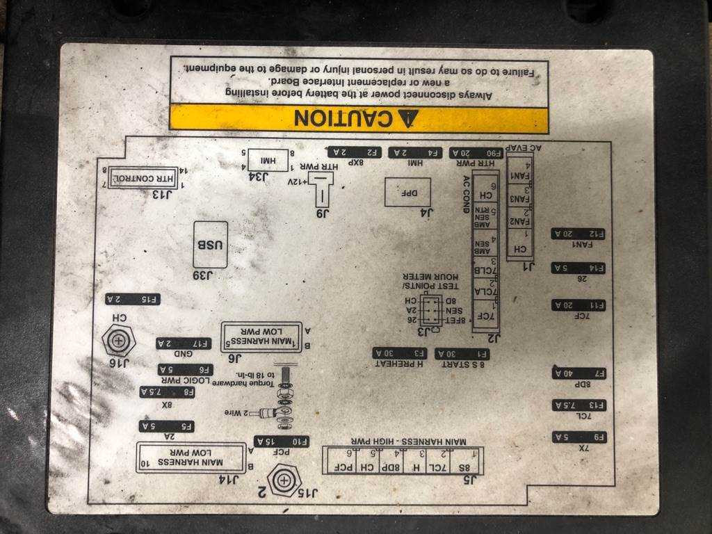 thermo king apu parts diagram