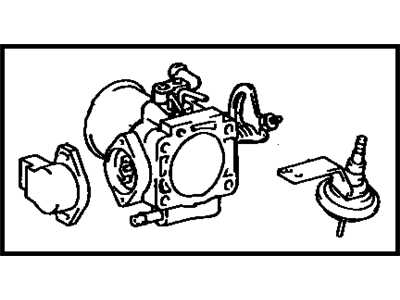 throttle body parts diagram