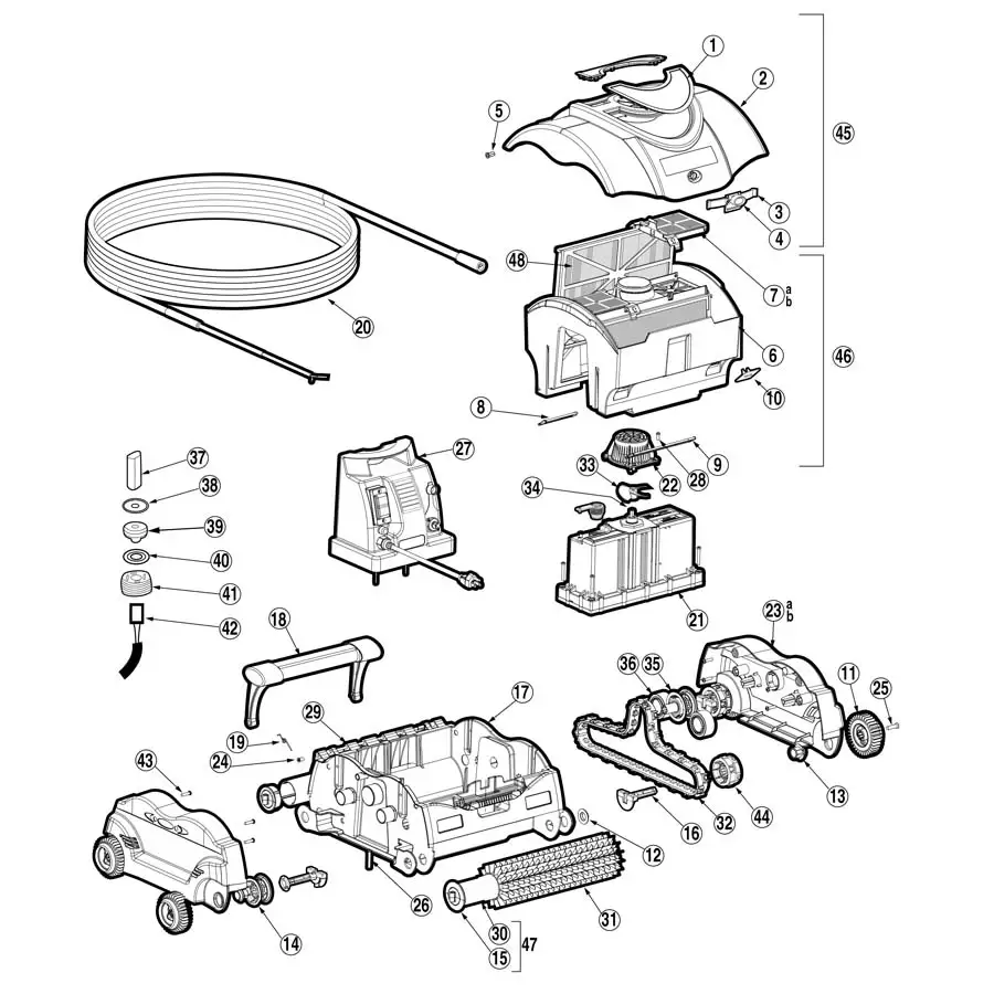 tigershark parts diagram