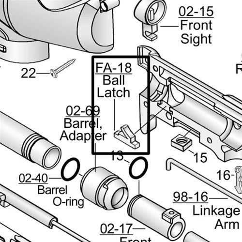 tippmann a 5 parts diagram