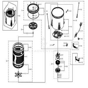 top load washer parts diagram