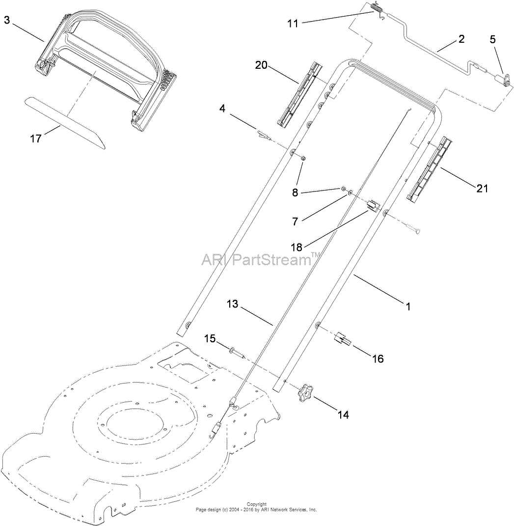 toro 20353 parts diagram