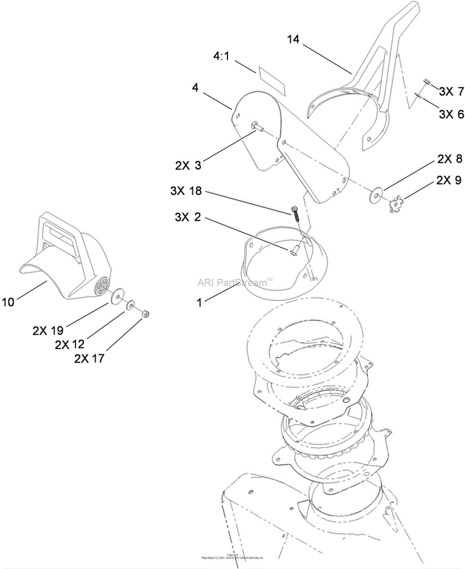 toro 38584 parts diagram