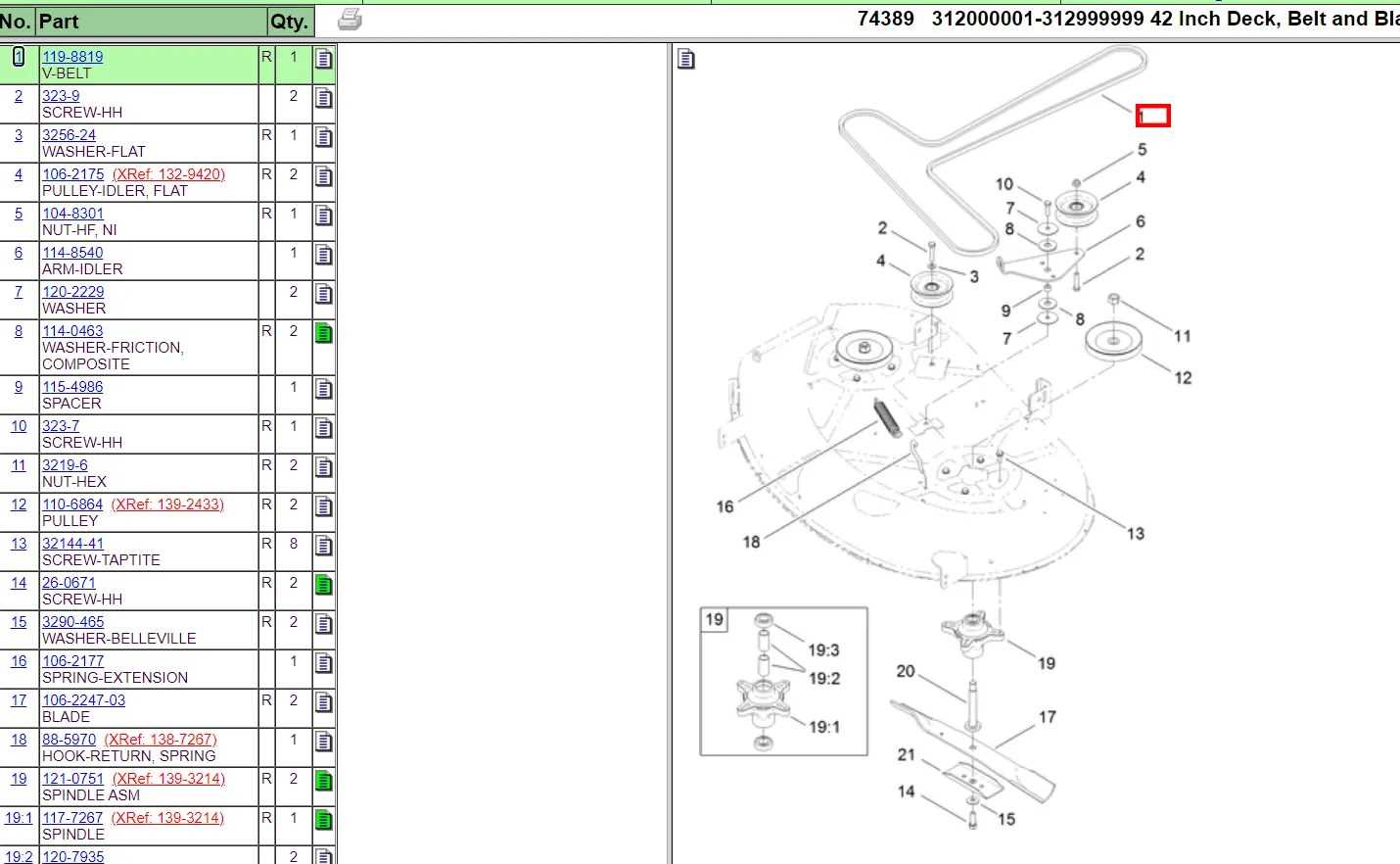 toro 75742 parts diagram