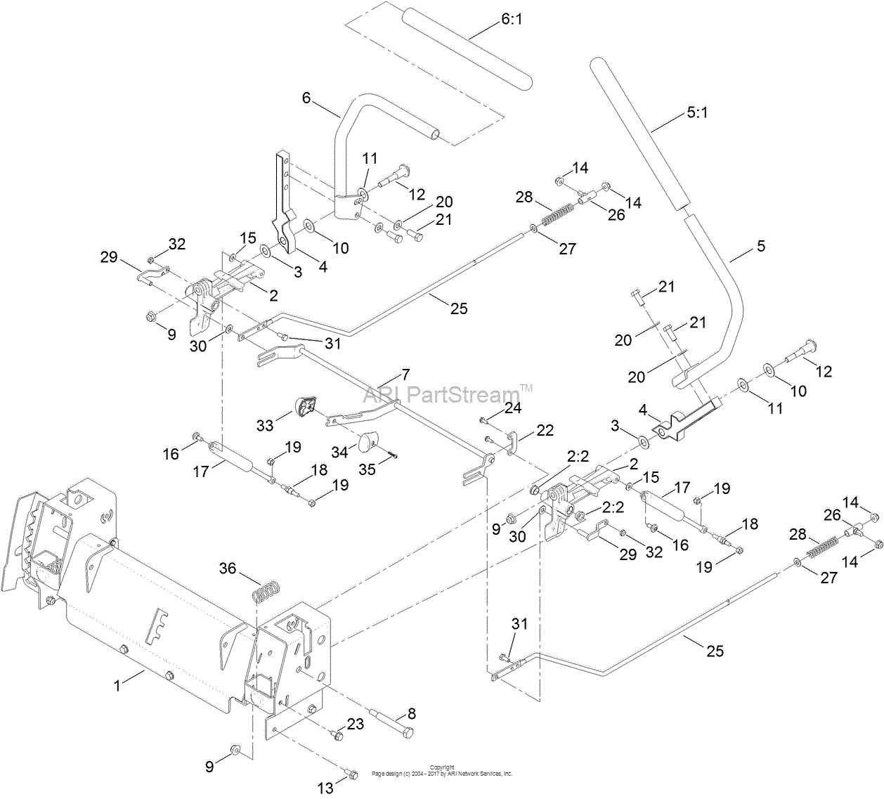 toro riding mower parts diagram