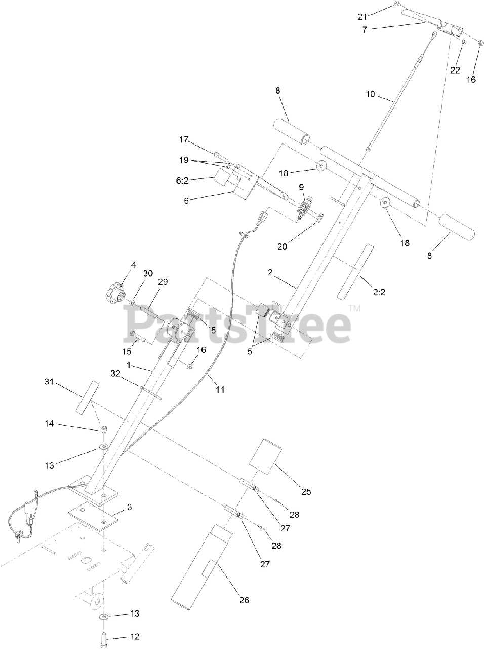 toro sgr 13 parts diagram