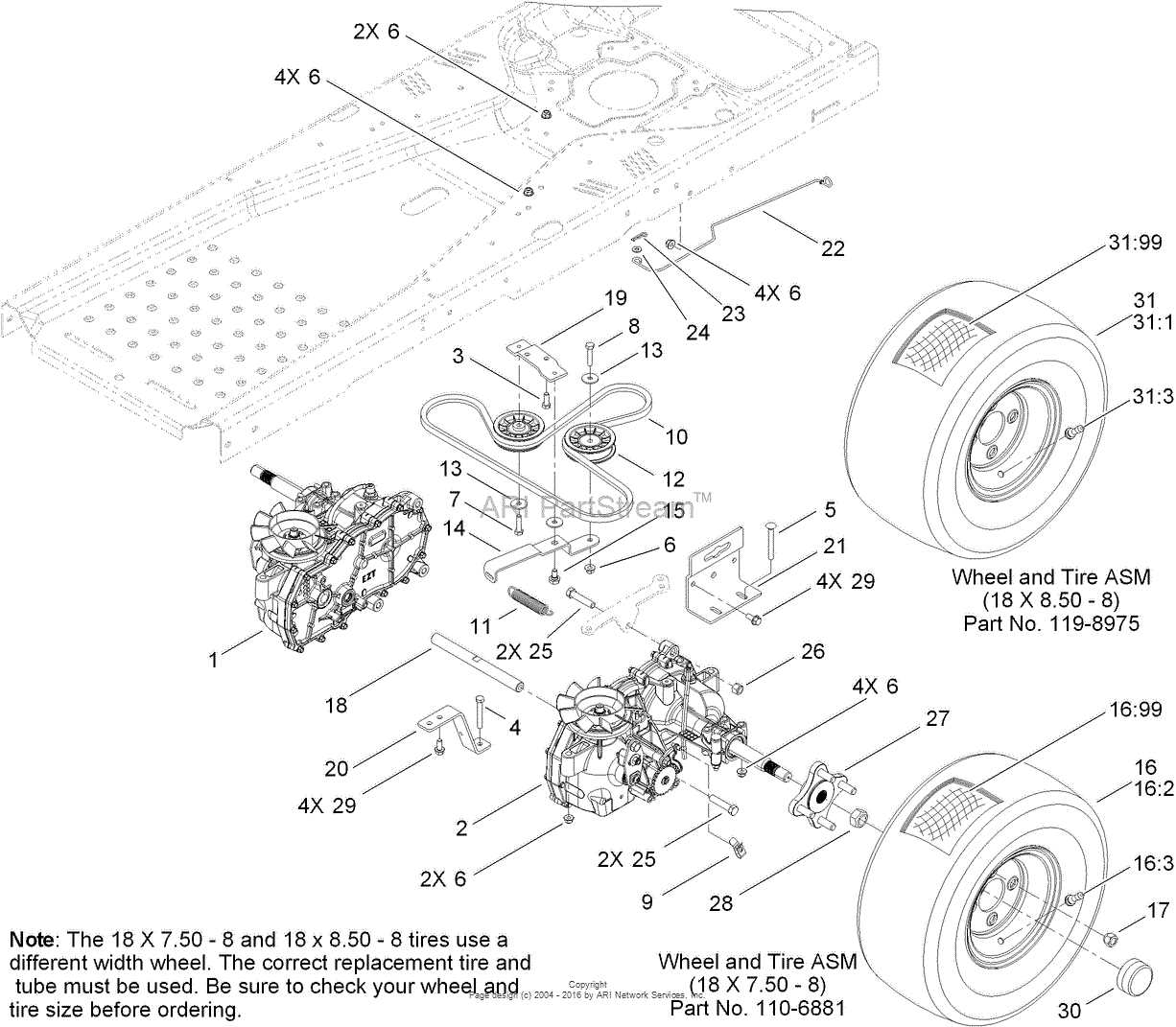 toro z4235 parts diagram