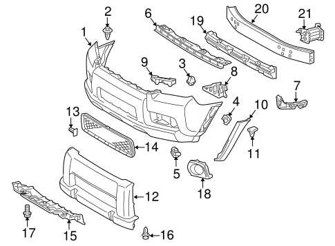 toyota 4runner parts diagram