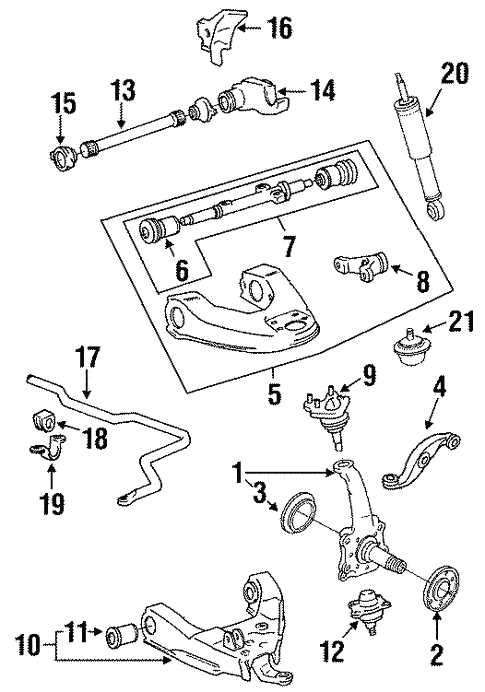 toyota 4runner parts diagram