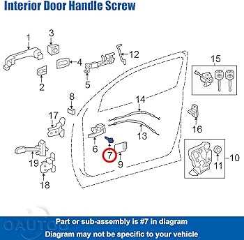 toyota avalon parts diagram