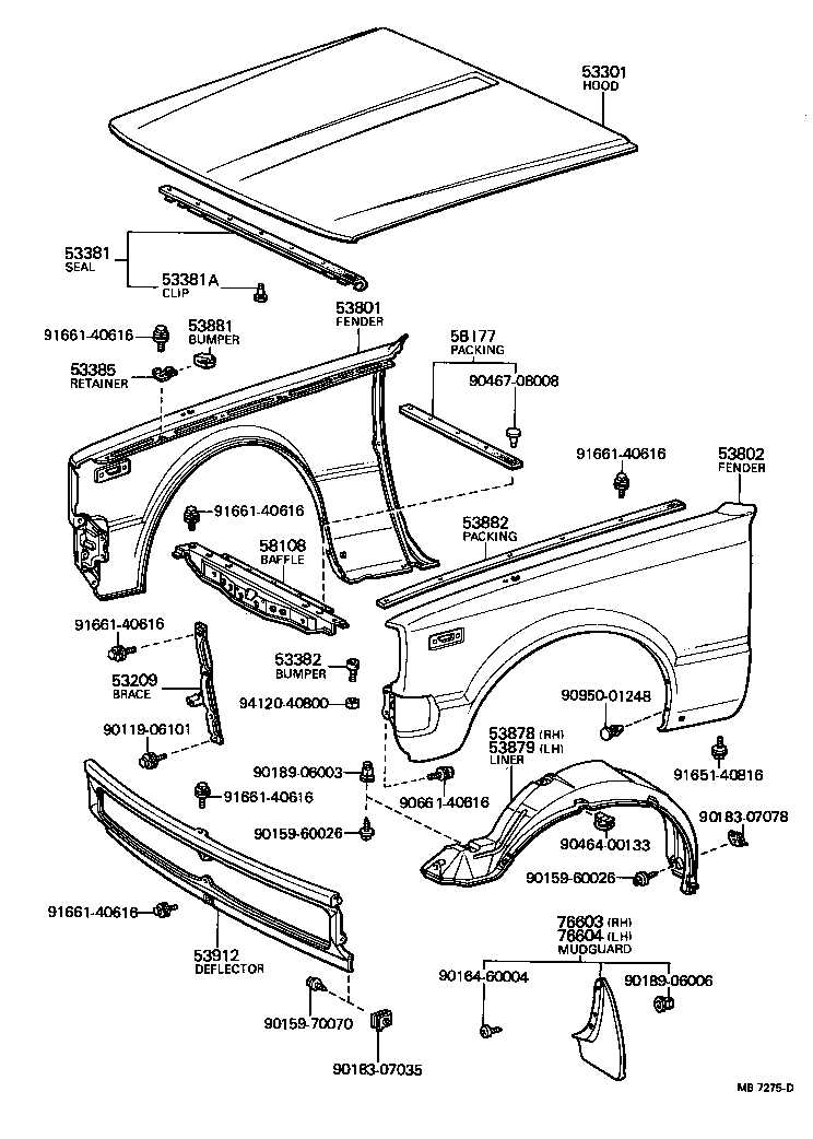 toyota celica parts diagram