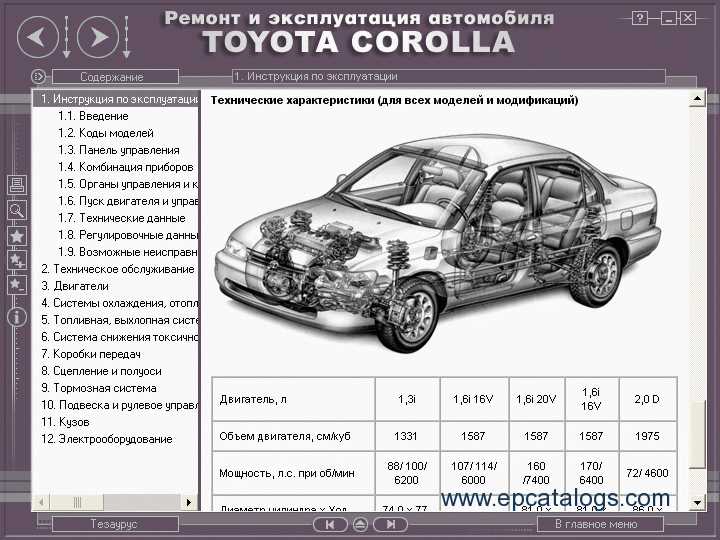 toyota corolla parts diagram download