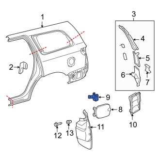 toyota parts diagram 4runner