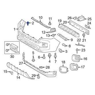 toyota tundra front end parts diagram