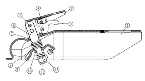 trailer wheel parts diagram