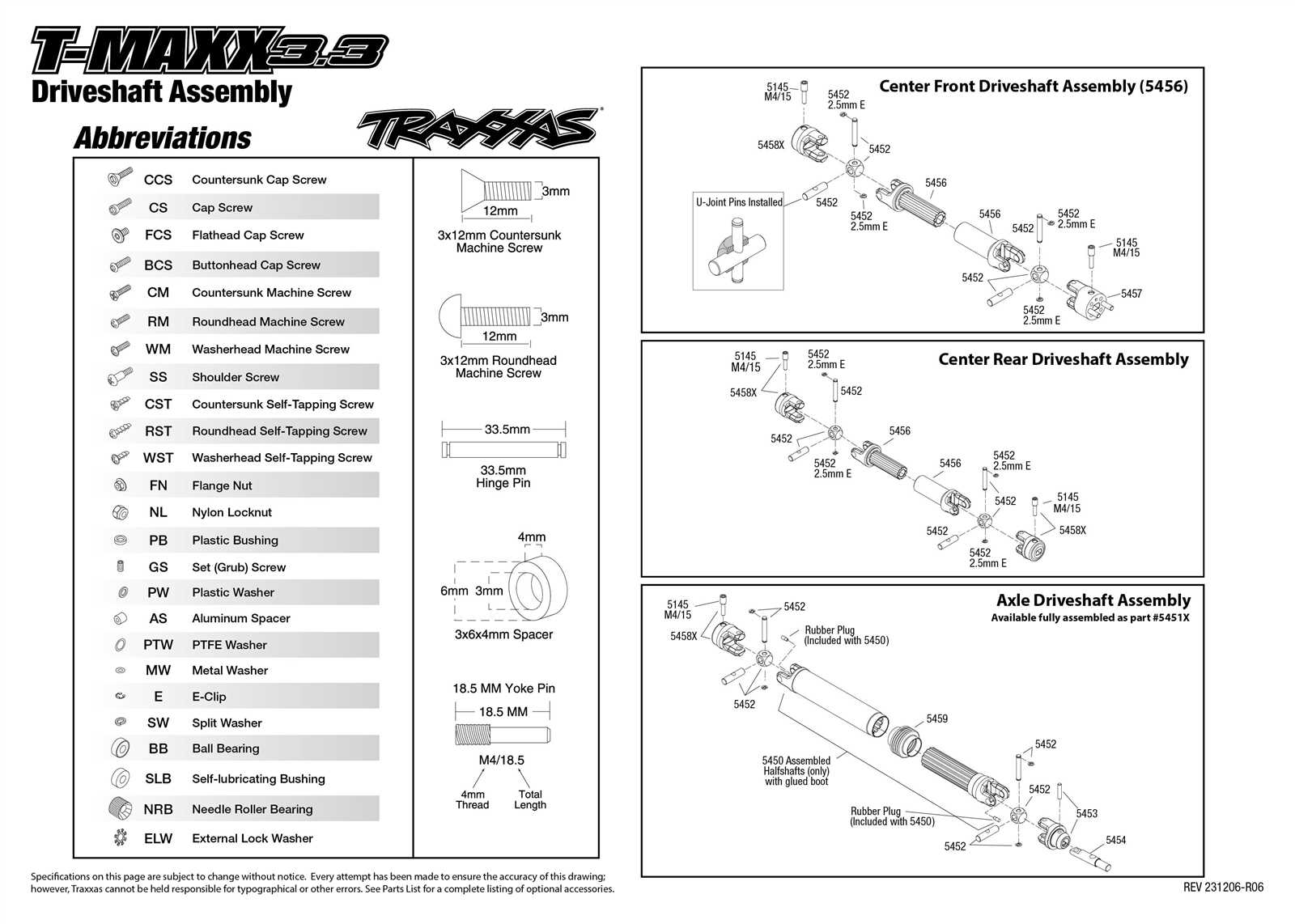 traxxas t maxx 2.5 parts diagram