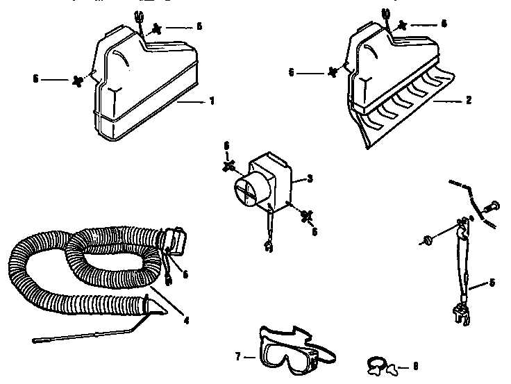 troy bilt chipper vac parts diagram