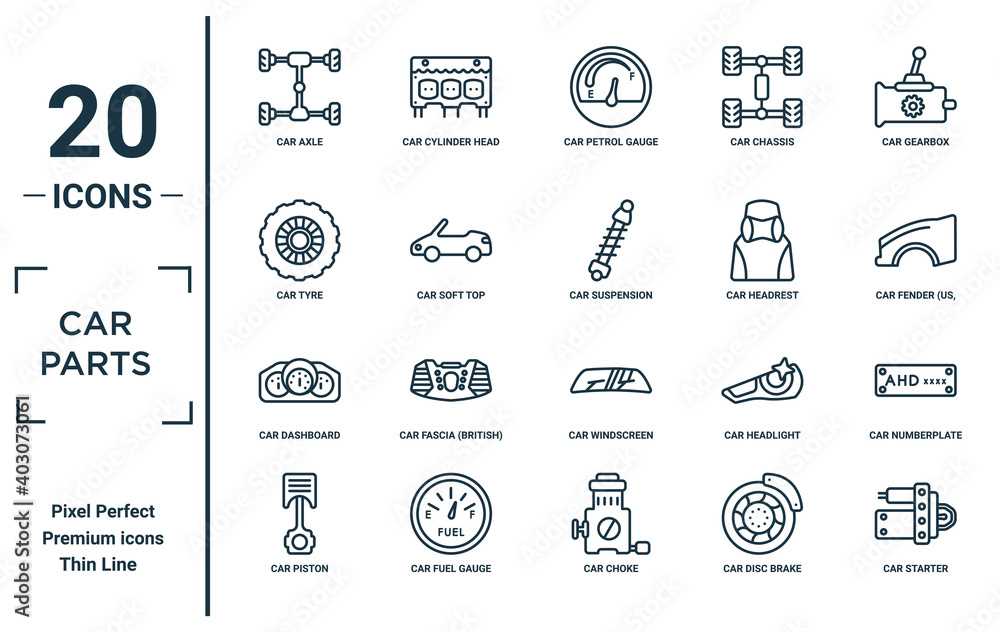 tyre parts diagram