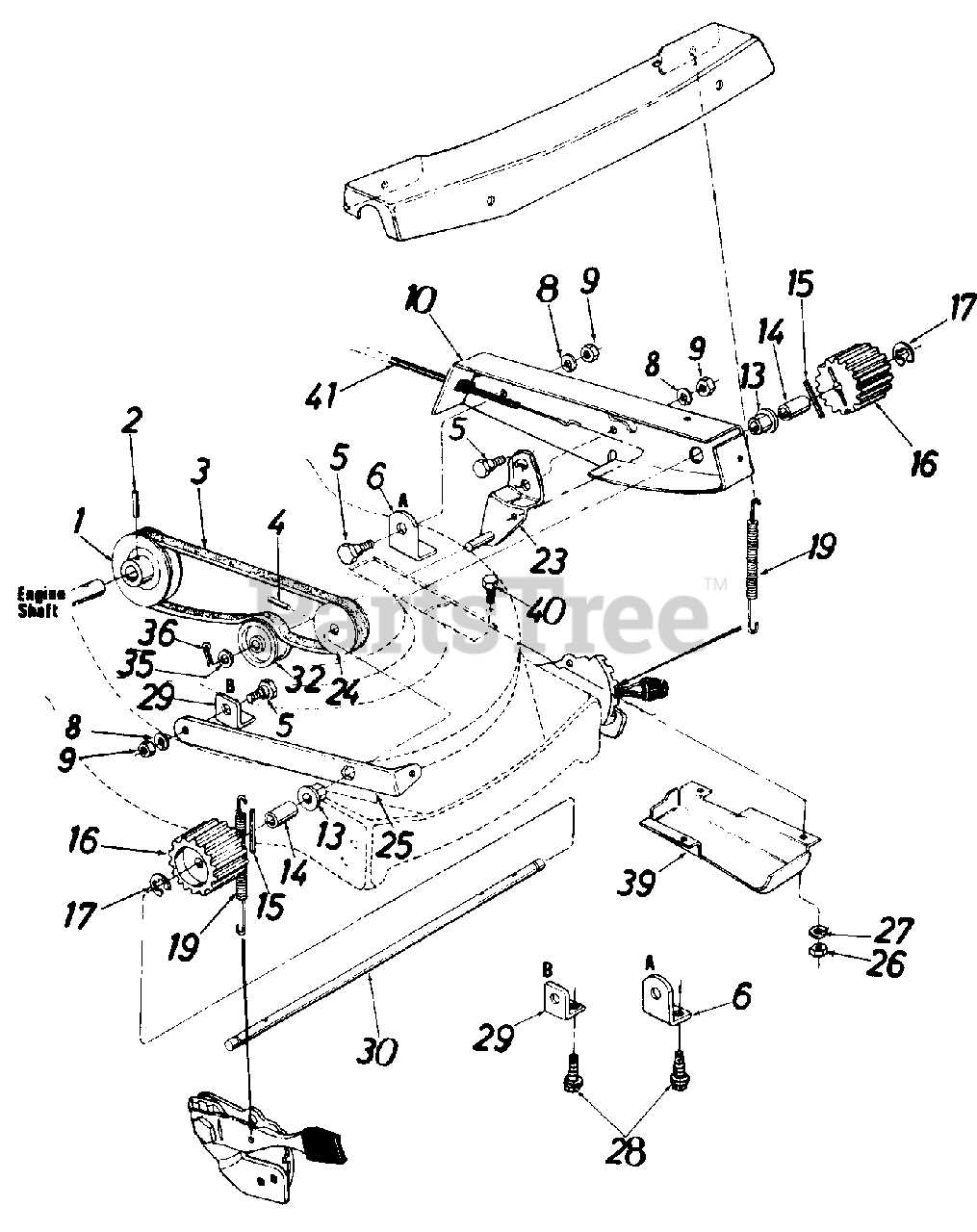 valley pivot parts diagram